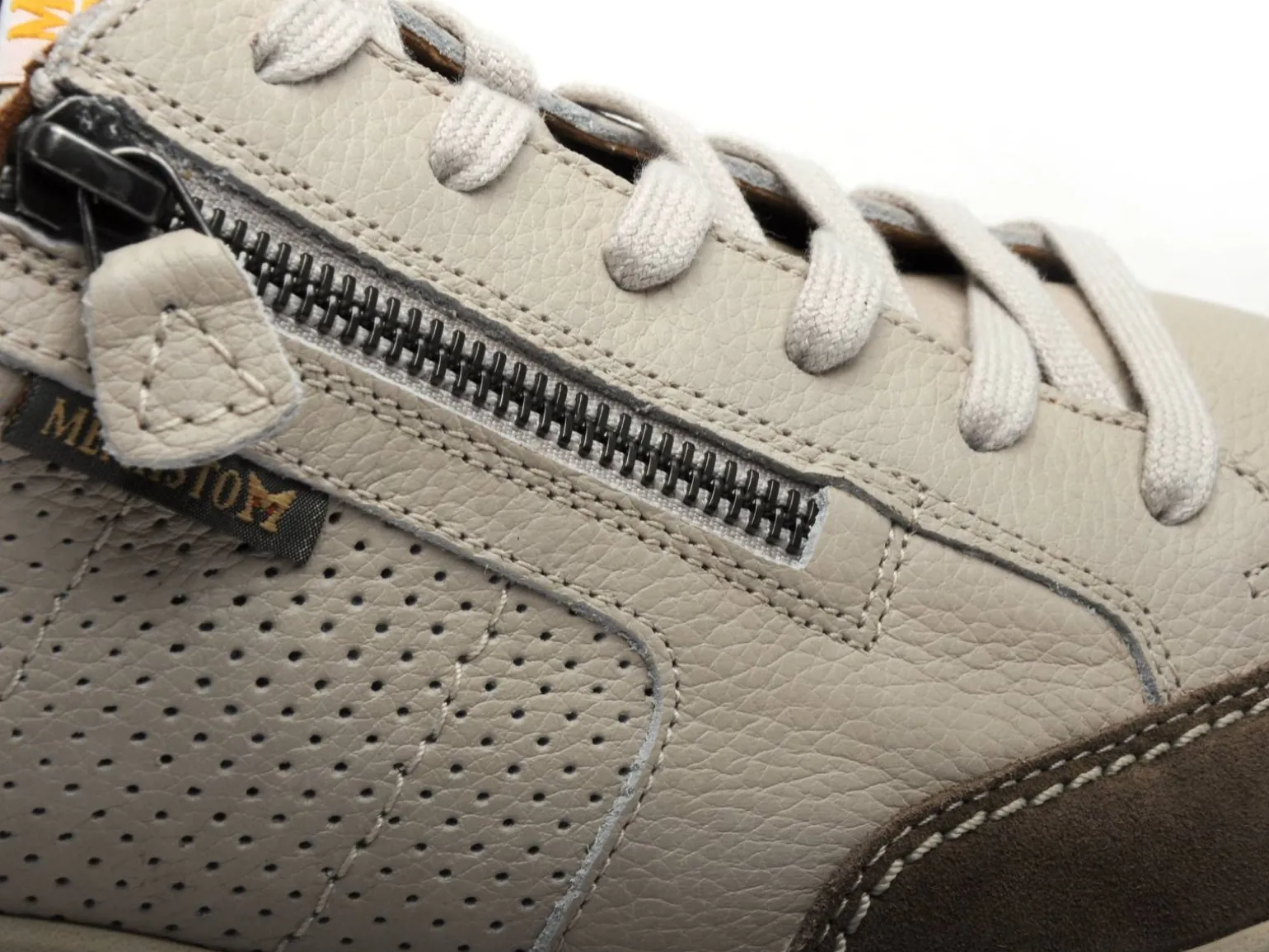 Mephisto 6775P5145102 SACCO Beige Baskets Basses Homme