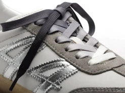 Metisse W UP44 Argent Baskets Basses Femme