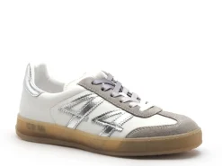 Metisse W UP44 Argent Baskets Basses Femme