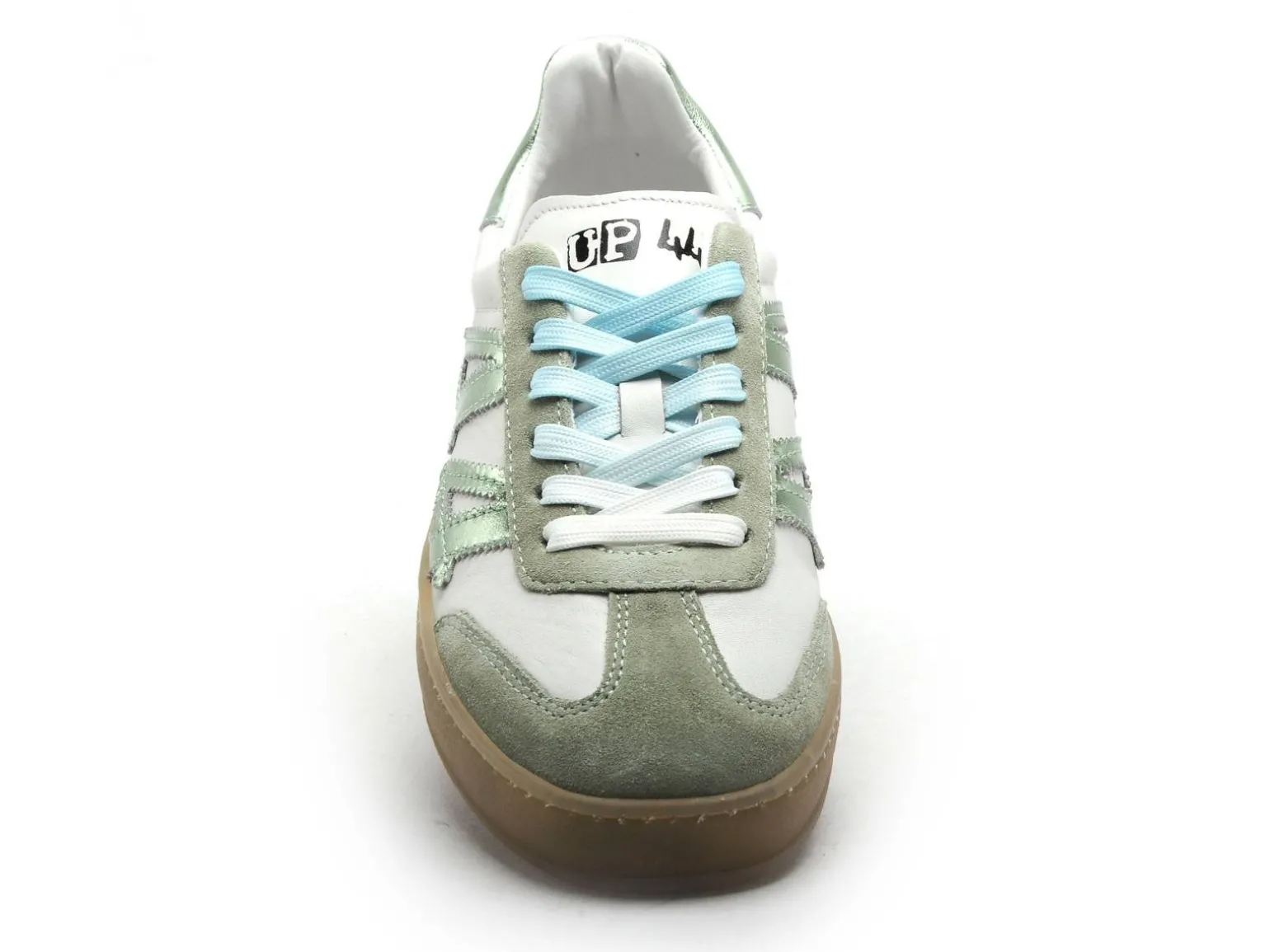 Metisse W UP44 Vert Baskets Basses Femme