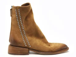 Mimmù M558M11 Marron Boots et Bottines Plates Femme