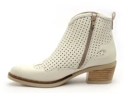 Minka ASIATO Blanc Boots et Bottines à Talons Femme