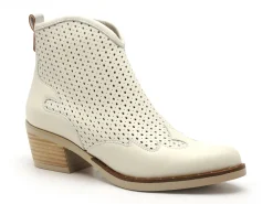 Minka ASIATO Blanc Boots et Bottines à Talons Femme