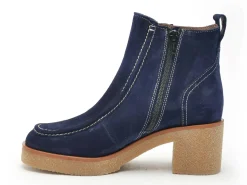 Minka BAYAN Bleu Boots et Bottines à Talons Femme