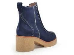 Minka BAYAN Bleu Boots et Bottines à Talons Femme