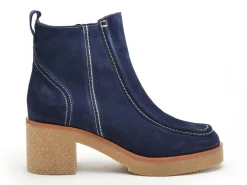 Minka BAYAN Bleu Boots et Bottines à Talons Femme
