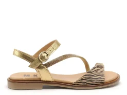 Minka BERENICE Or Sandales Plates Femme
