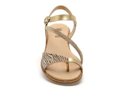 Minka BERENICE Or Sandales Plates Femme