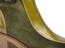 Minka EMOGI Vert Boots et Bottines à Talons Femme