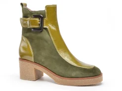 Minka EMOGI Vert Boots et Bottines à Talons Femme