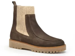 Minka JIJI Marron Boots et Bottines Plates Femme