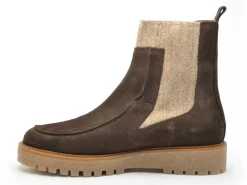 Minka JIJI Marron Boots et Bottines Plates Femme
