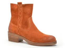 Minka LASARO Orange Boots et Bottines à Talons Femme