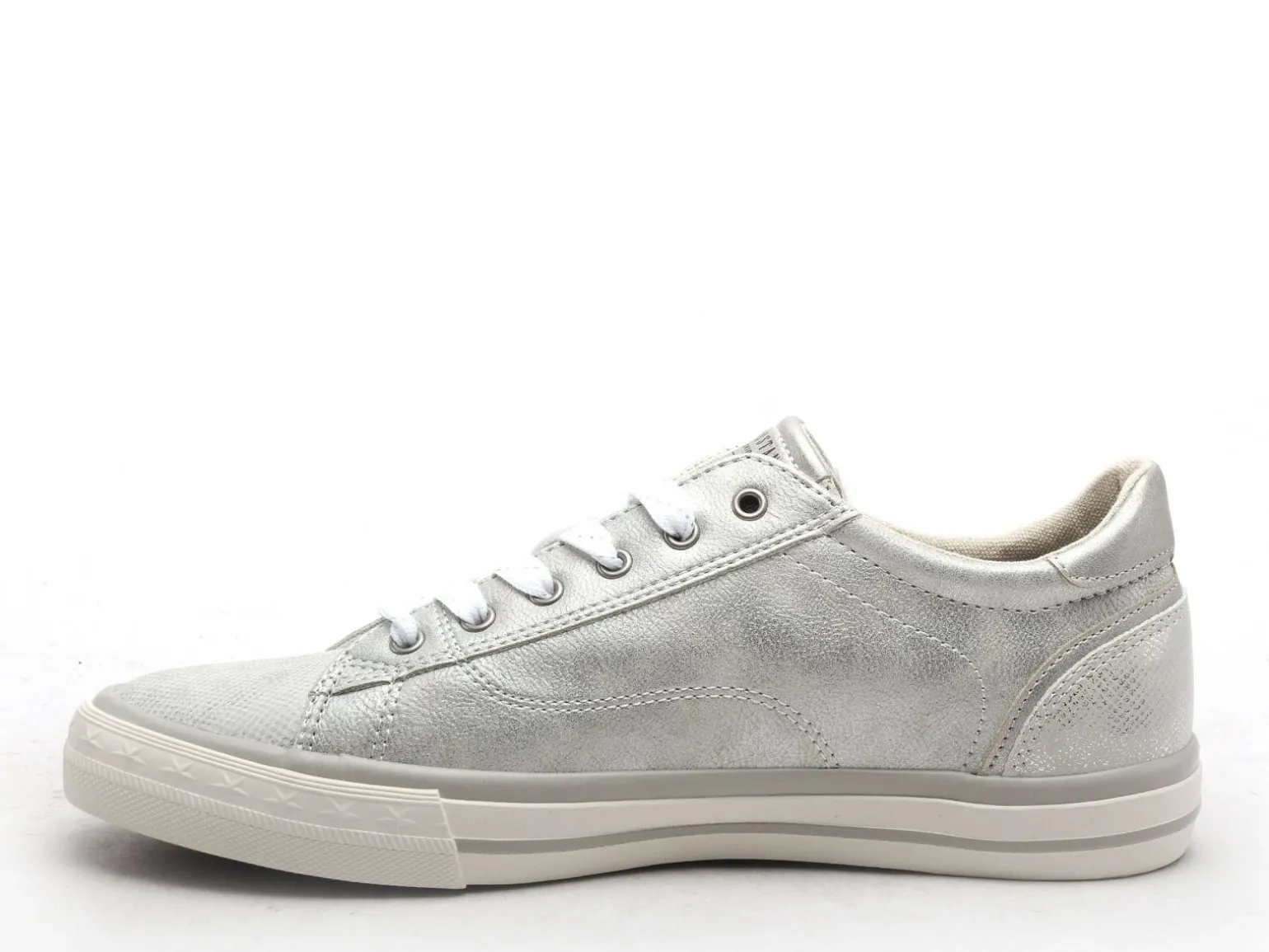 Mustang 1146318 Argent Baskets Basses Femme
