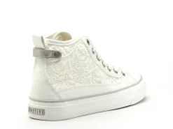 Mustang 1272502 Blanc Basket Montante Femme