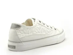 Mustang 1272309 Blanc Baskets Basses Femme