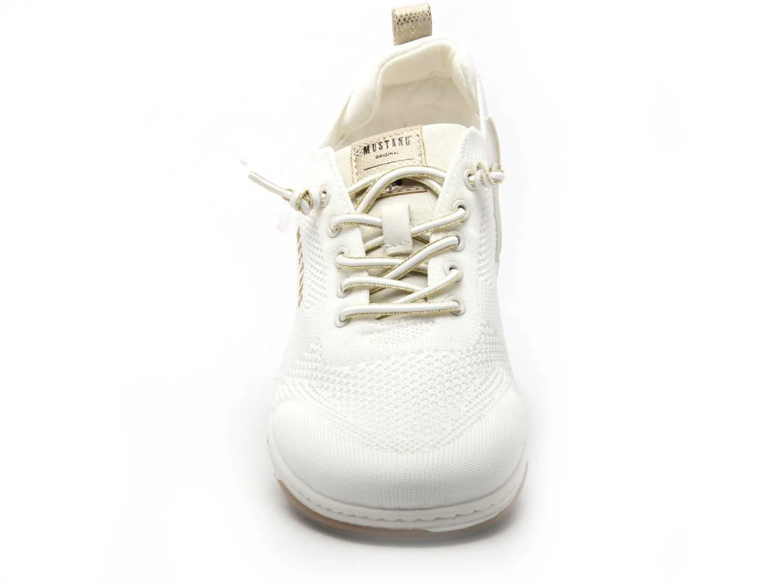 Mustang 1488303 Blanc Baskets Basses Femme