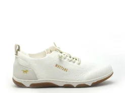 Mustang 1488303 Blanc Baskets Basses Femme