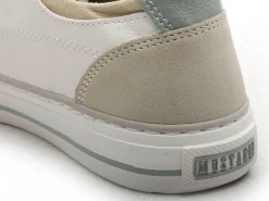 Mustang 1272310 Blanc Baskets Basses Femme