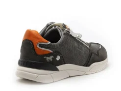 Mustang 4138309 Gris Baskets Basses Homme
