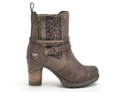 Mustang 15M0162008 Marron Boots et Bottines à Talons Femme