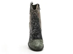 Mustang 1335505 Vert Boots et Bottines à Talons Femme