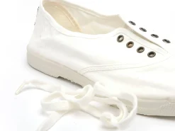 Natural World 102 Blanc Baskets Basses Femme