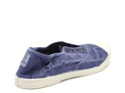 Natural World 102 Bleu Baskets Basses Femme