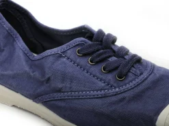 Natural World 102 Bleu Baskets Basses Femme