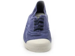 Natural World 102 Bleu Baskets Basses Femme