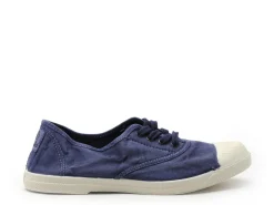 Natural World 102 Bleu Baskets Basses Femme