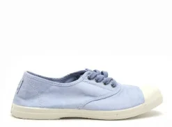 Natural World 102 Bleu Baskets Basses Femme