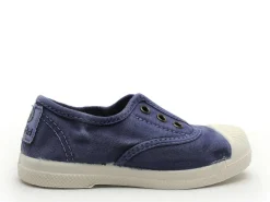Natural World 470E Bleu Baskets Basses Garçon