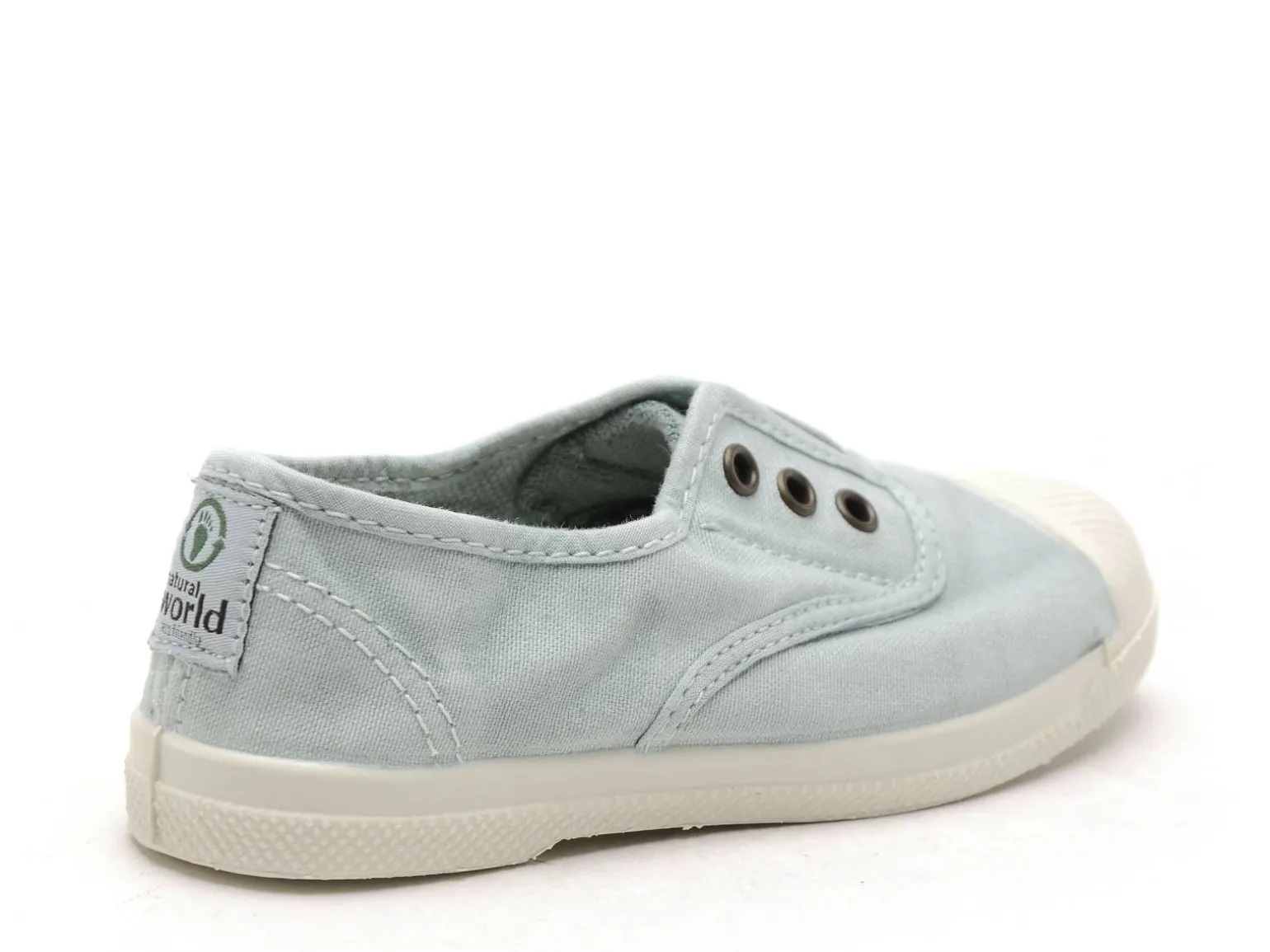 Natural World 470E Vert Baskets Basses Garçon