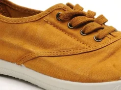 Natural World 102 Marron Baskets Basses Femme