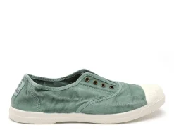 Natural World 102 Vert Baskets Basses Femme