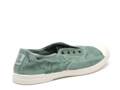 Natural World 102 Vert Baskets Basses Femme