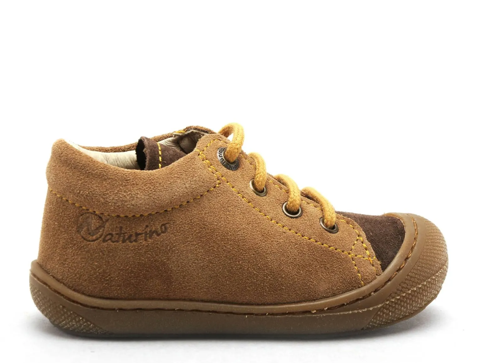 Naturino COCOON SUEDE SOLE H Marron Bébé Fille