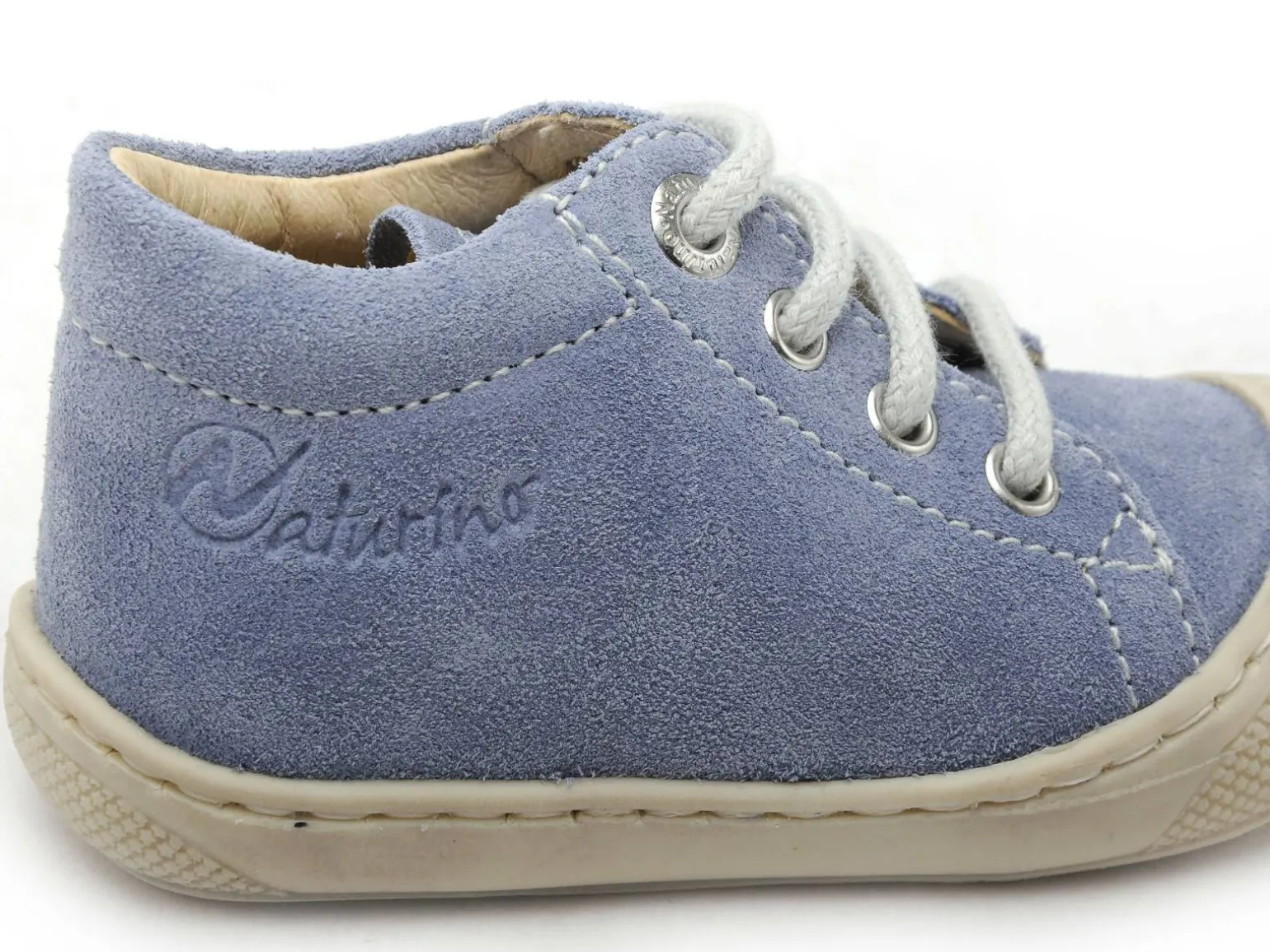 Naturino NATURINO COCOON SUEDE Bleu Bébé Garçon