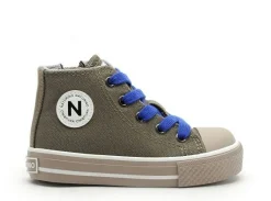 Naturino YLFAS. CANVAS WAXED Kaki Baskets Montantes Garçon