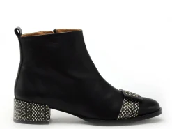 Nemonic 2345 Noir Bottines femme Boots et Bottines à Talons Femme