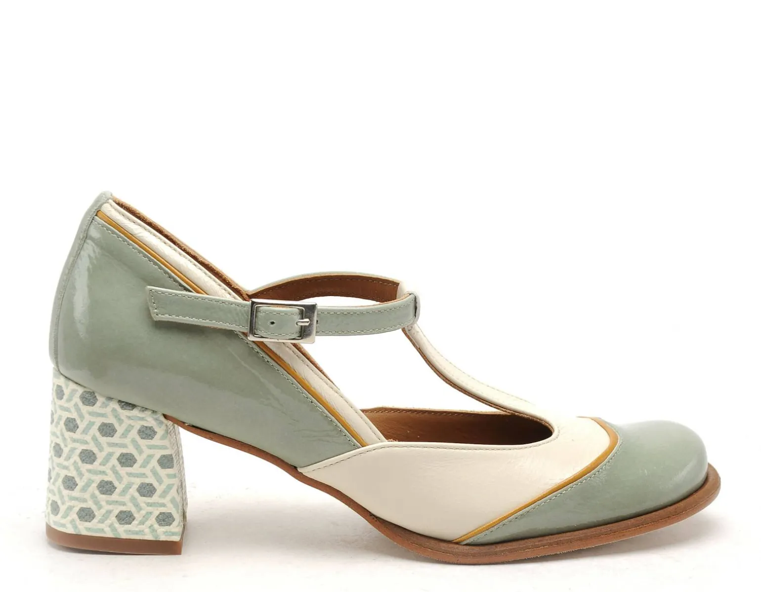 Nemonic 2053 Vert Escarpins Femme