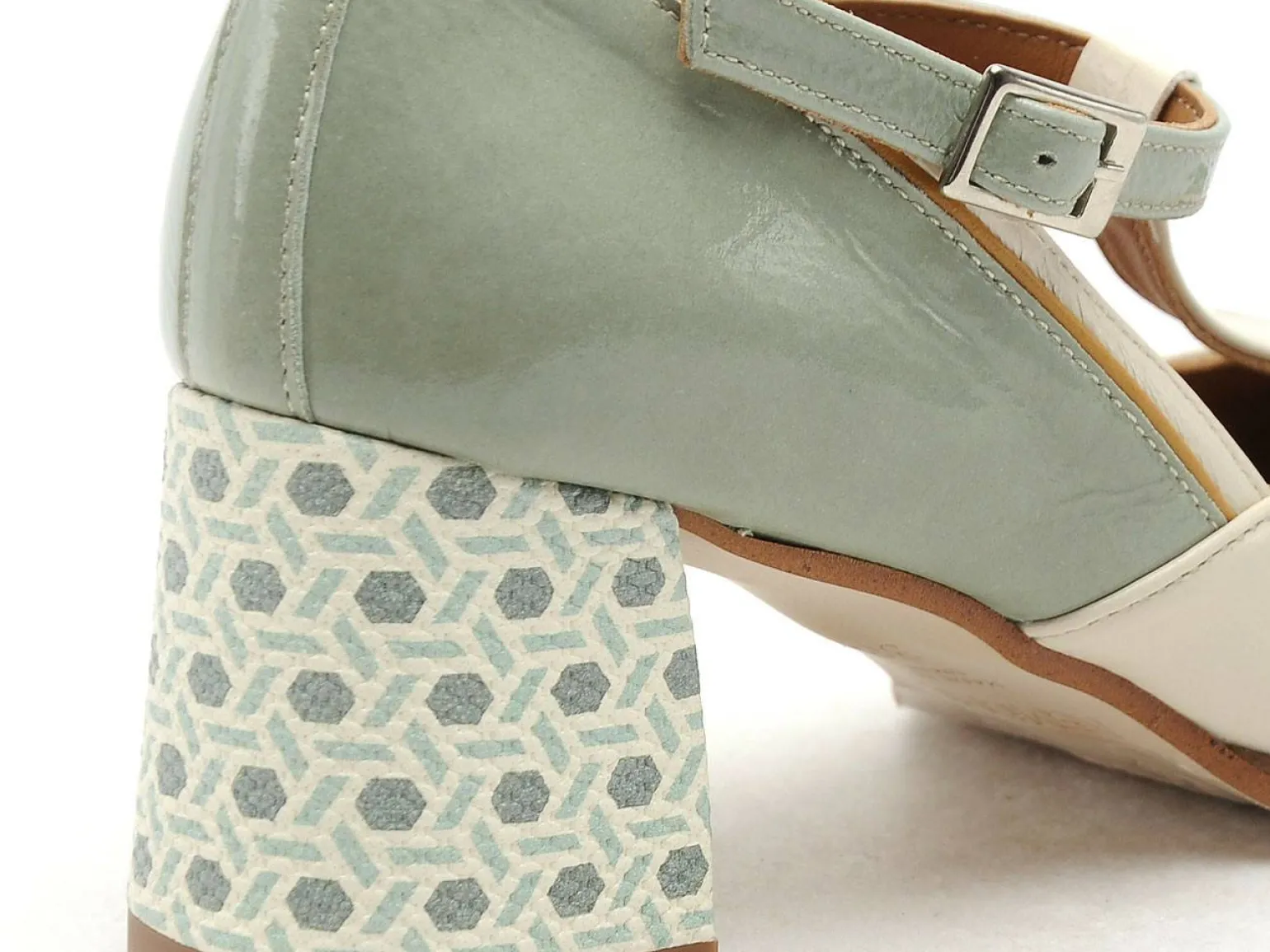 Nemonic 2053 Vert Escarpins Femme