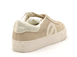 No Name ARCADE TOE SIDE Beige Baskets Basses Femme