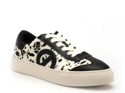No Name Baskets ARCADE SIDE TOE PONNY Noir Baskets Basses Femme