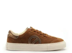 No Name Baskets ARCADE SIDE TOE SUEDE Marron Baskets Basses Femme
