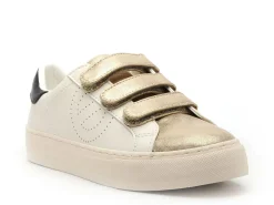 No Name Baskets ARCADE STRAPS PERFO Blanc Baskets Basses Femme