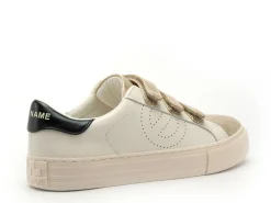 No Name Baskets ARCADE STRAPS PERFO Blanc Baskets Basses Femme