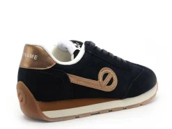 No Name Baskets CITY RUN JOGGER Bleu Baskets Basses Femme