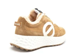 No Name CARTER JOGGER SUEDE Marron Baskets Basses Femme